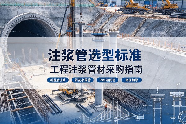 海曙注浆管选型标准