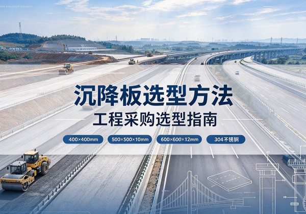 海曙沉降板选择方法