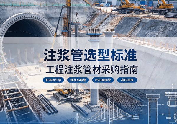海曙注浆管选型标准